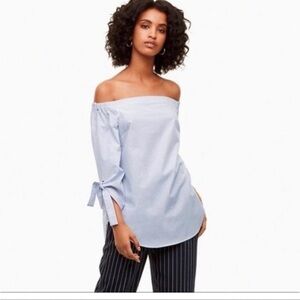 NWT Aritzia Babaton Malik Off-shoulder Blouse SZ XS